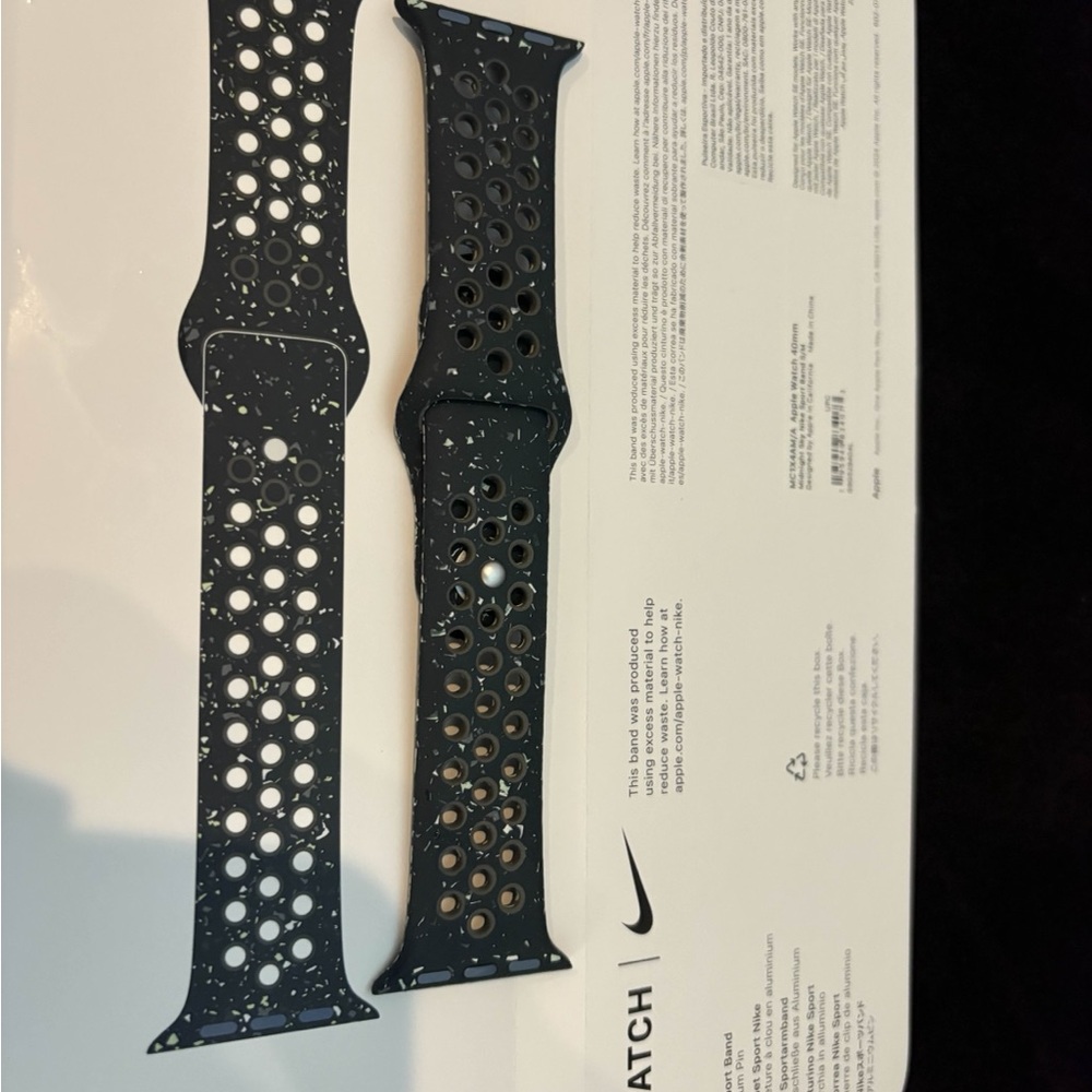 NWT Nike Apple Watch Sport Band Midnight Sky